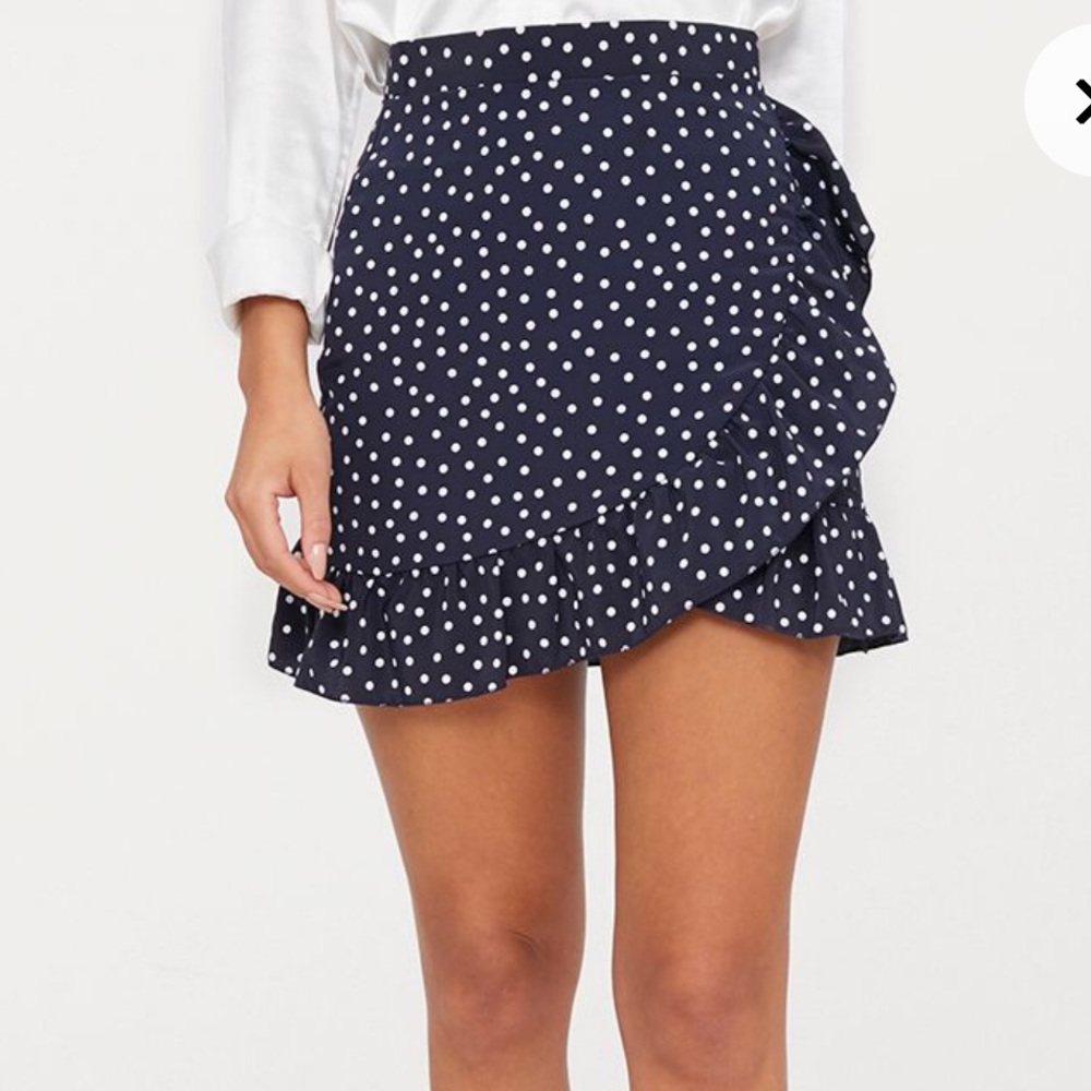 PrettyLittleThing Polka Dot Skirt